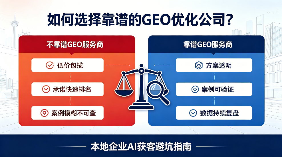 定安如何选择靠谱的GEO优化公司？本地企业AI获客避坑指南